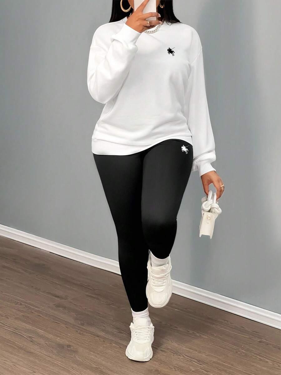 komplet bluza legginsy
