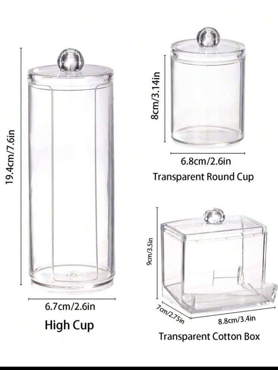 organizer na kosmetyki 3-pack