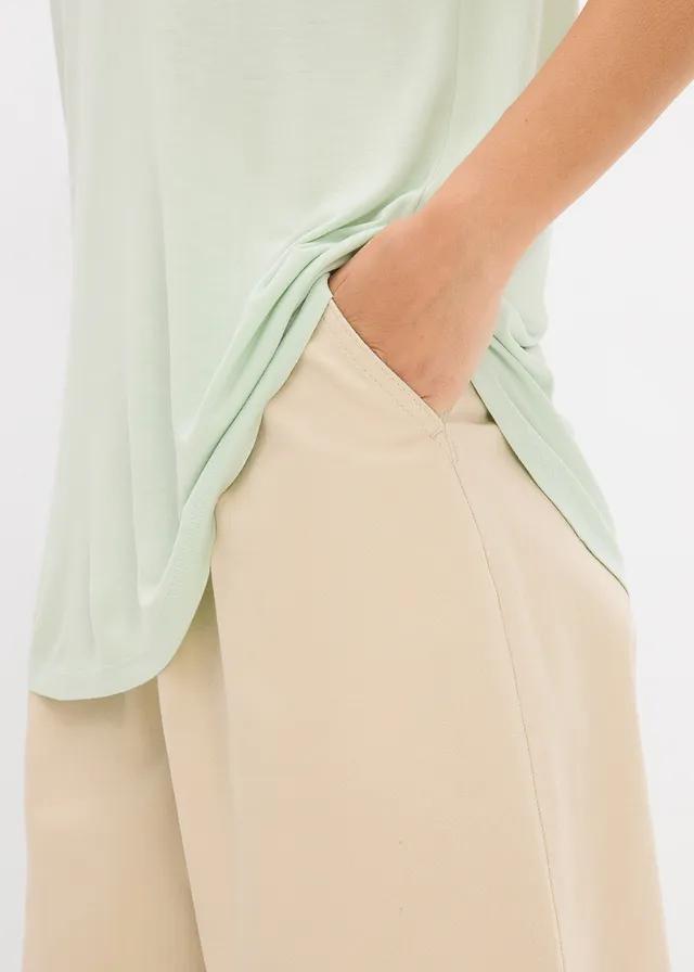 zielona bluzka basic