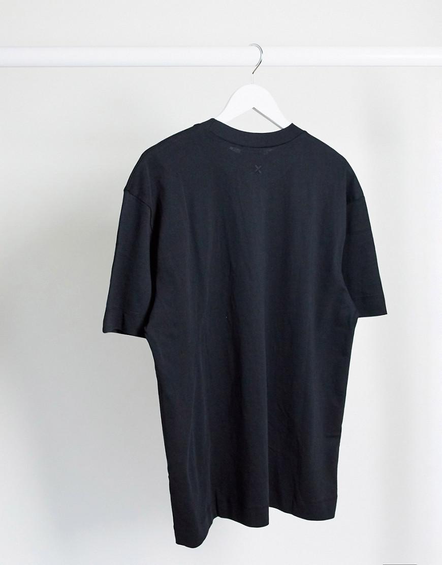 czarny t-shirt basic