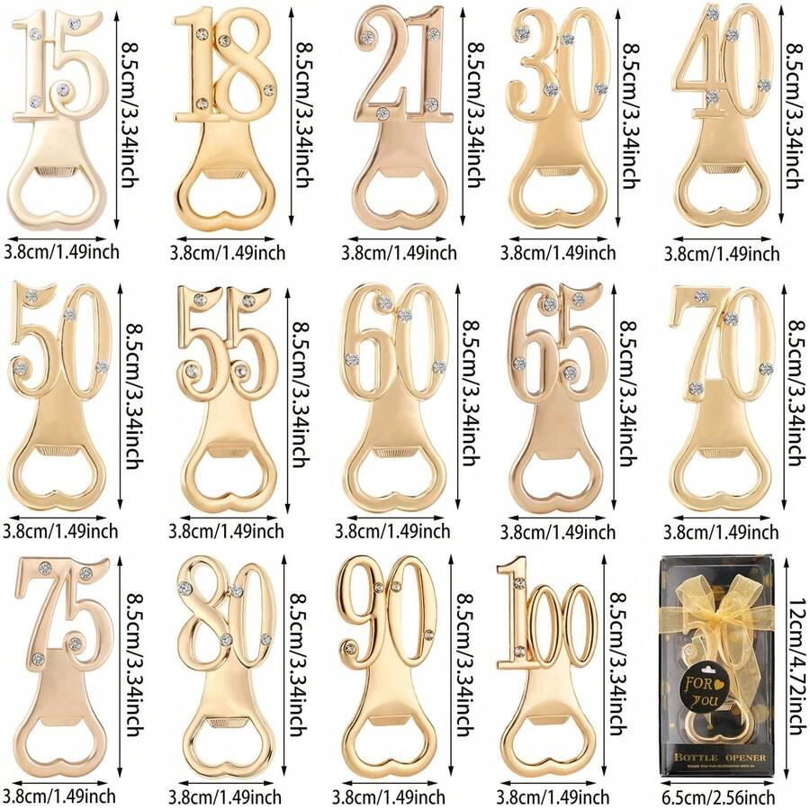 podziękowania dla gości otwieracz liczba 60 24-pack
