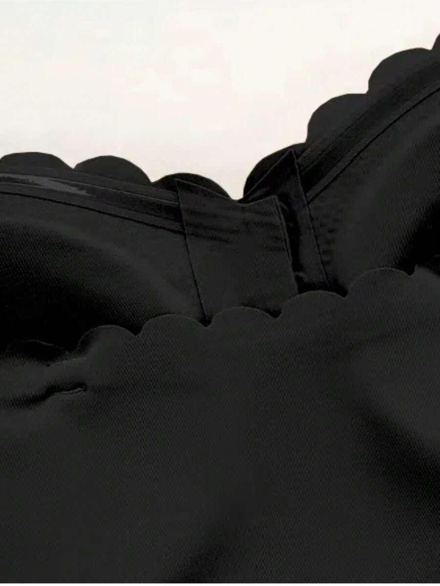 CZARNY BIUSTONOSZ BANDEAU