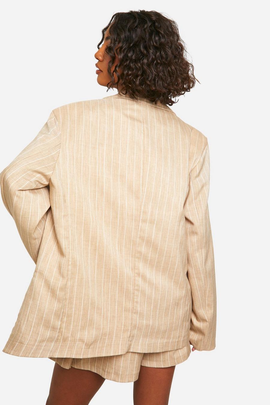 MARYNARKA OVERSIZE W PASKI