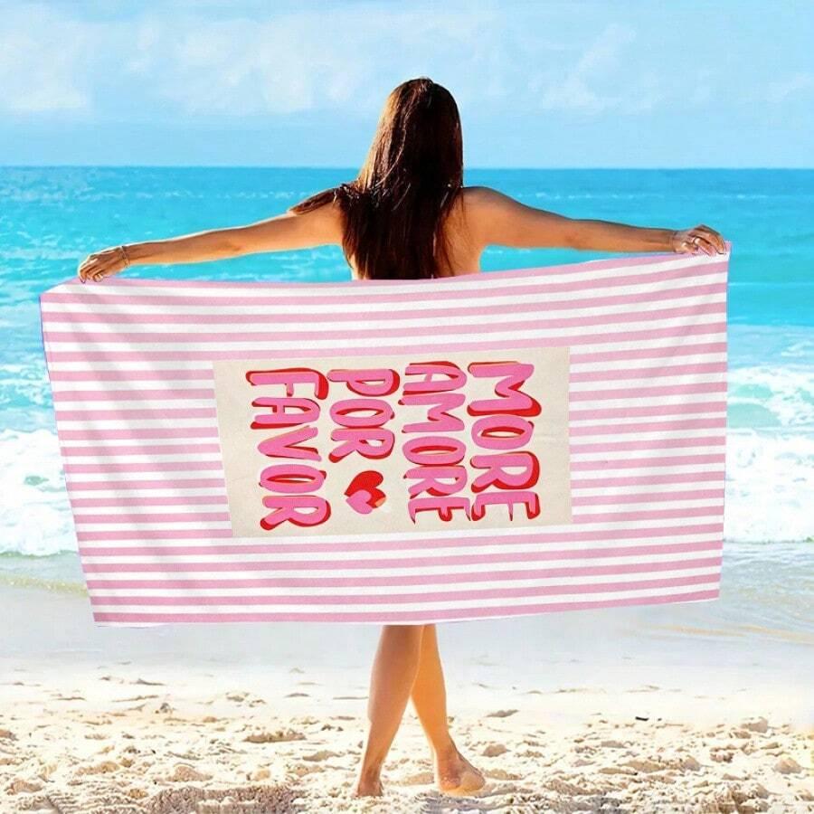 kolorowy ręcznik plażowy