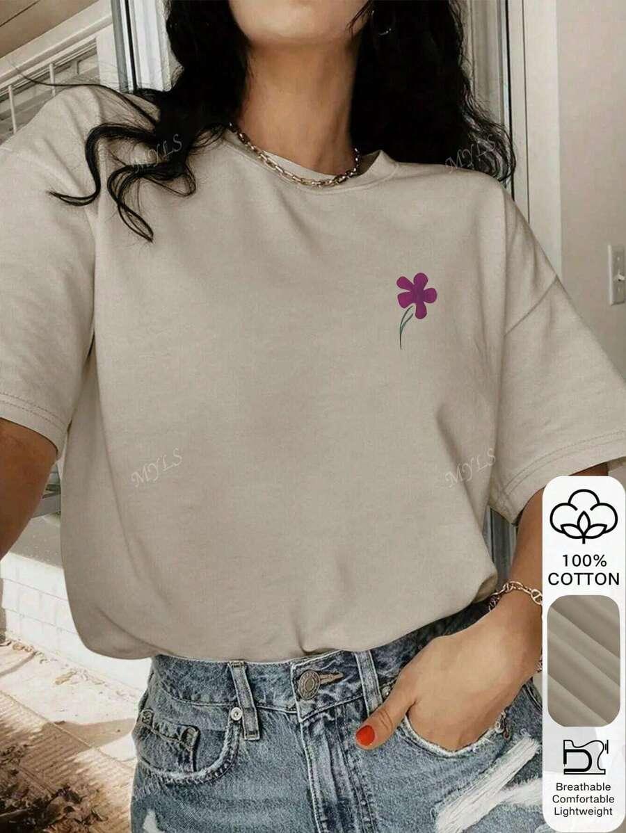 T-SHIRT Z NADRUKIEM