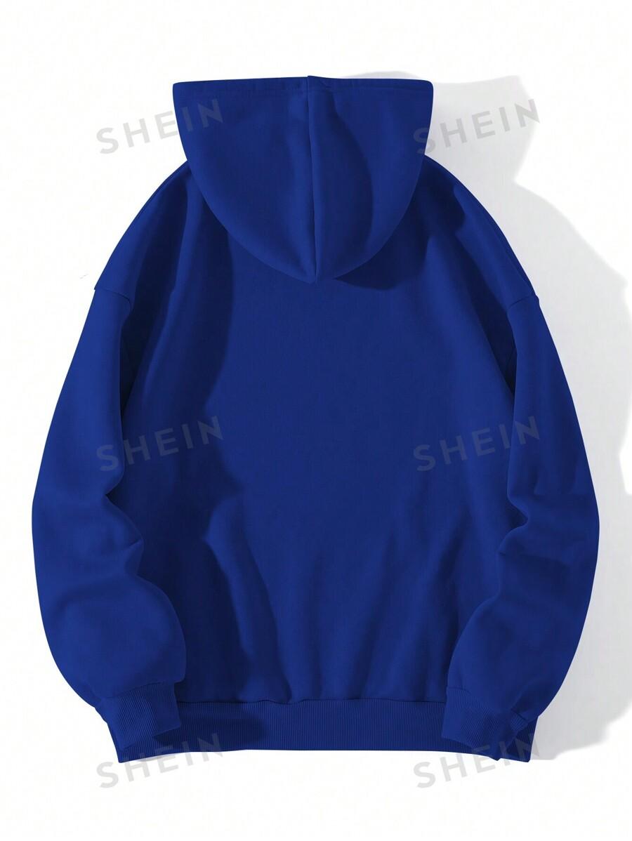 NIEBIESKA BLUZA KAPTUR