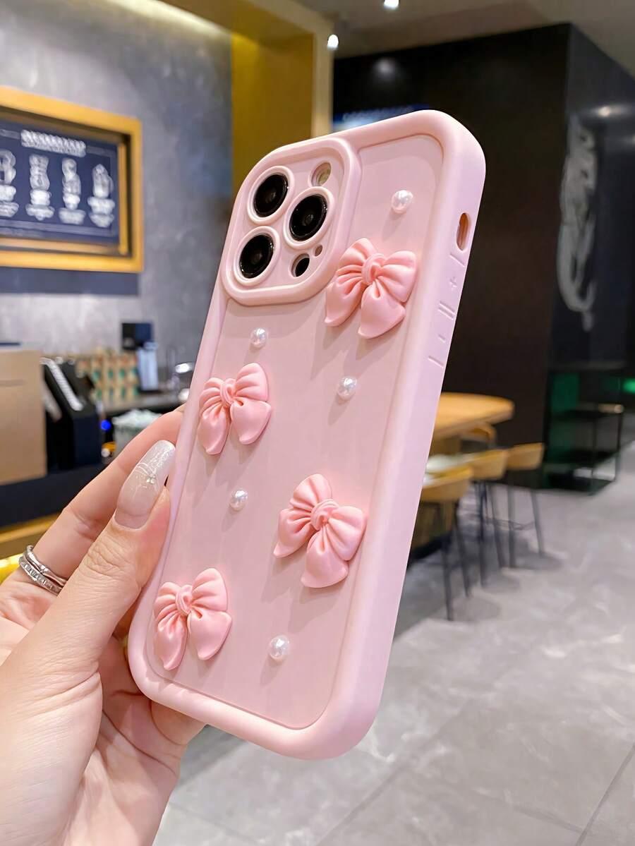 różowe etui na telefon iphone 14 pro 