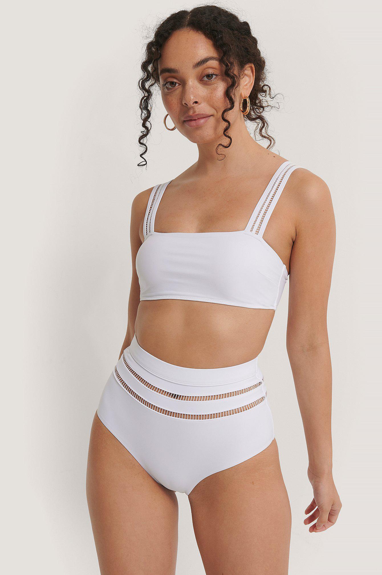 biała góra od bikini 