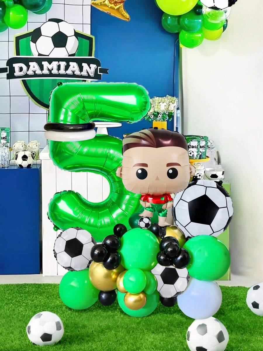 BALONY DEKORACYJNE MOTYW LICZBA 5