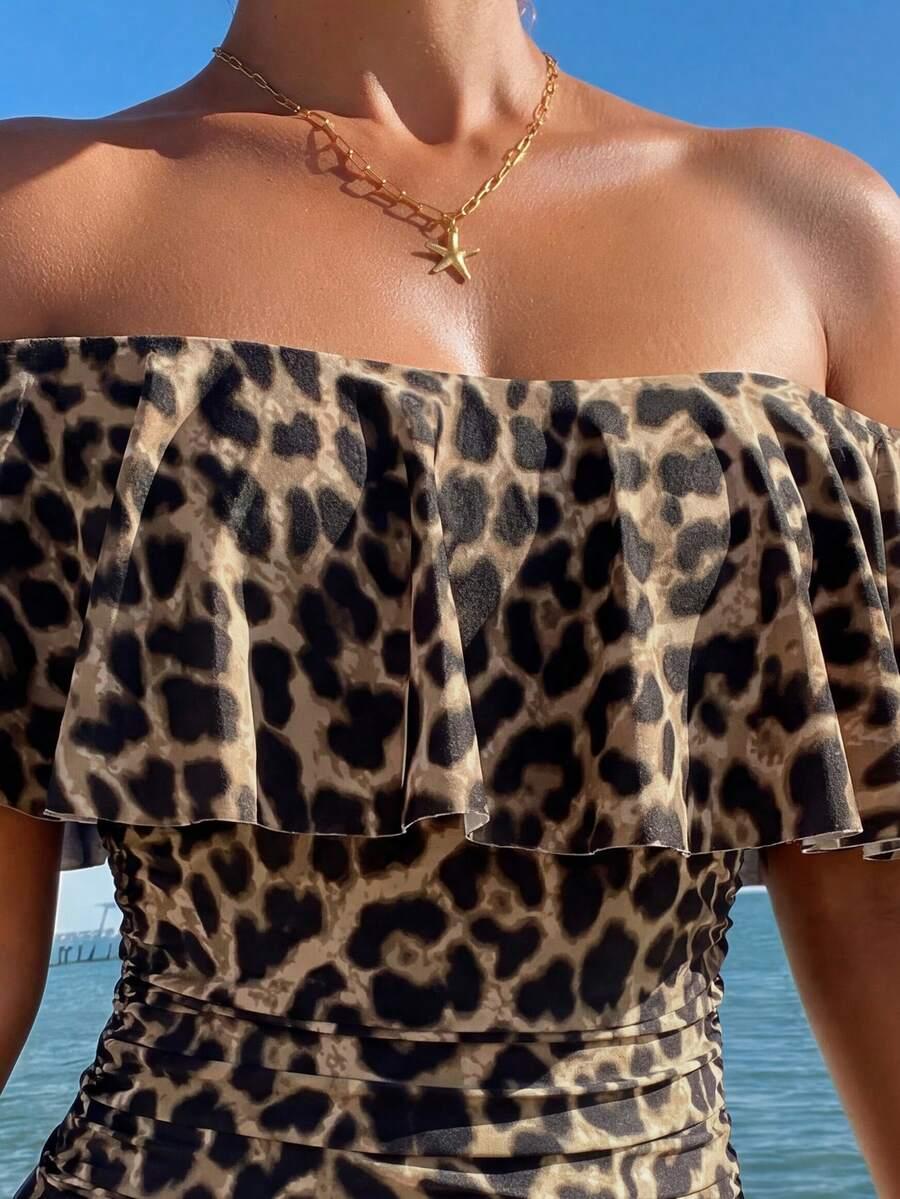JEDNOCZĘŚCIOWY STRÓJ KĄPIELOWY ANIMAL PRINT