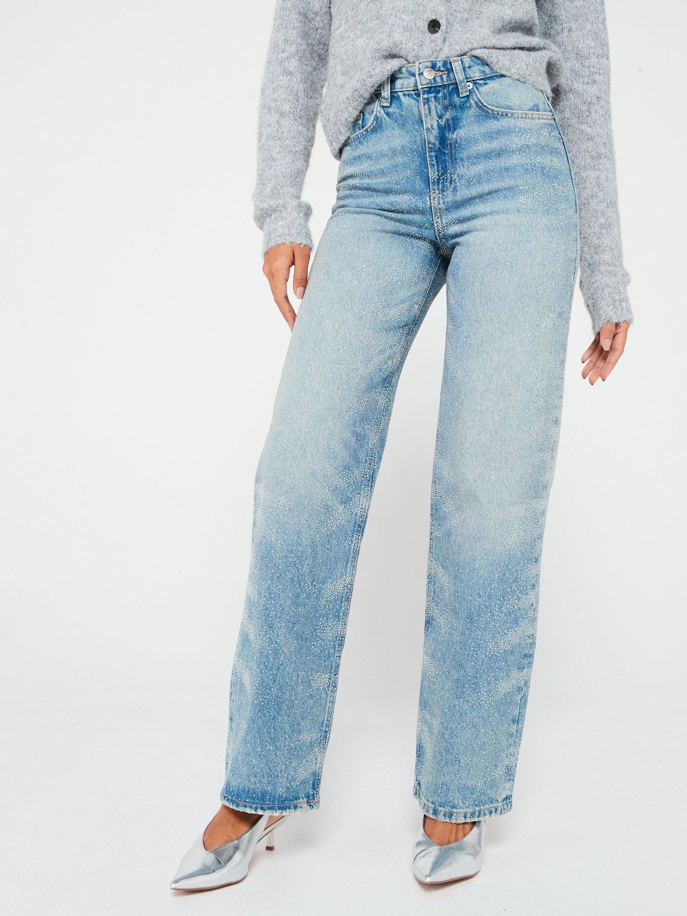 VERO MODA JEANSY WIDE LEG HIGH RISE