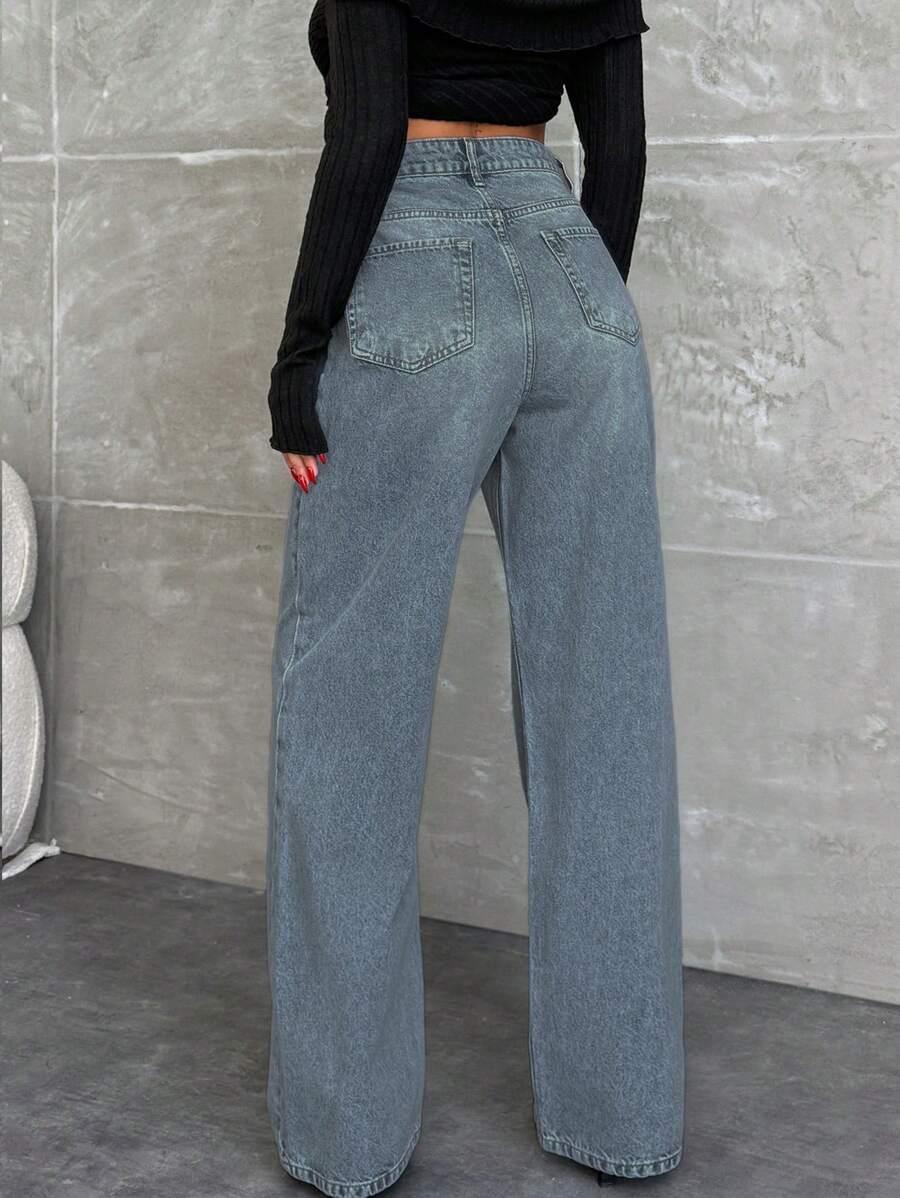 spodnie jeans zdobienia dżety
