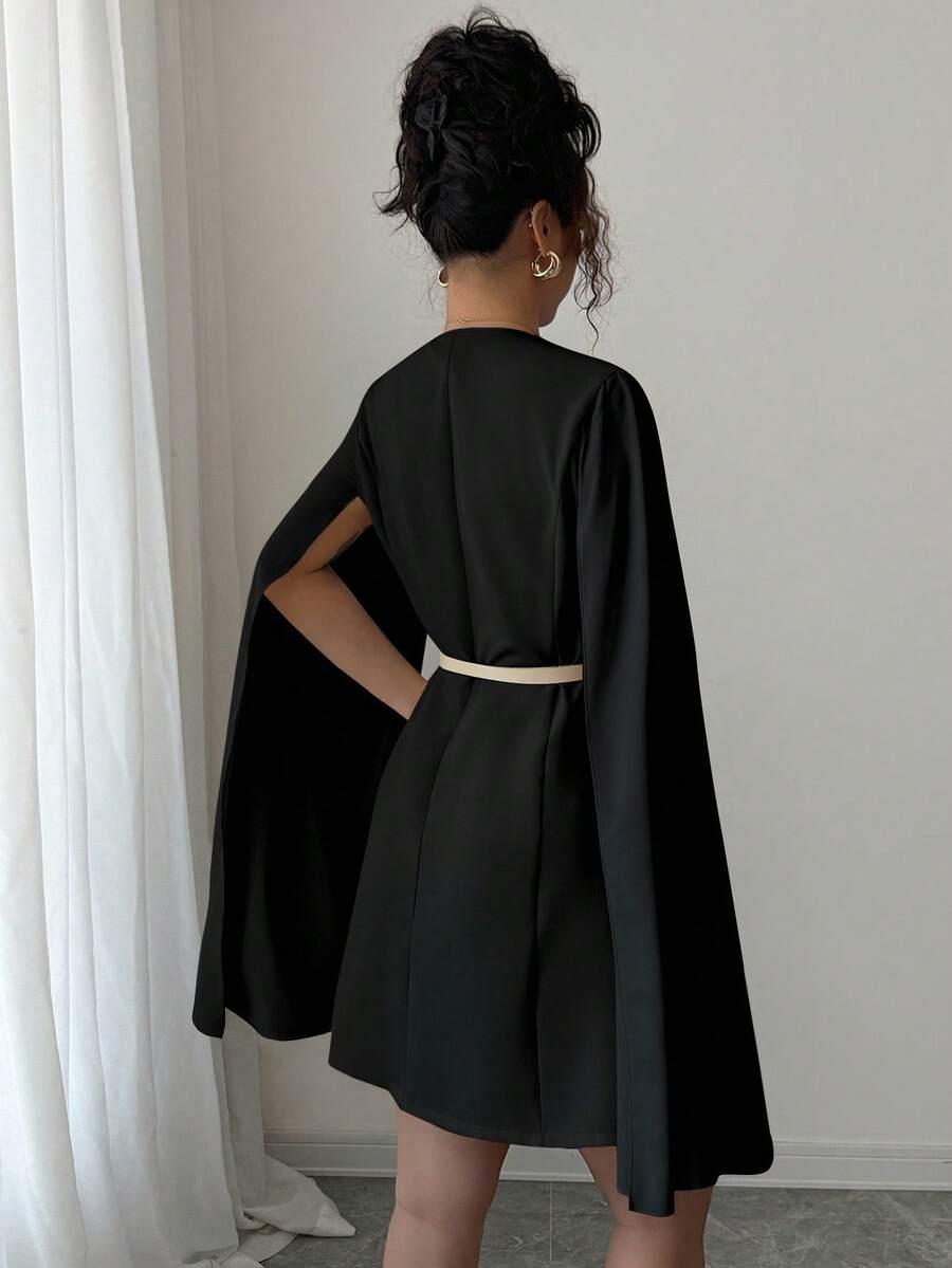 czarna mini sukienka 