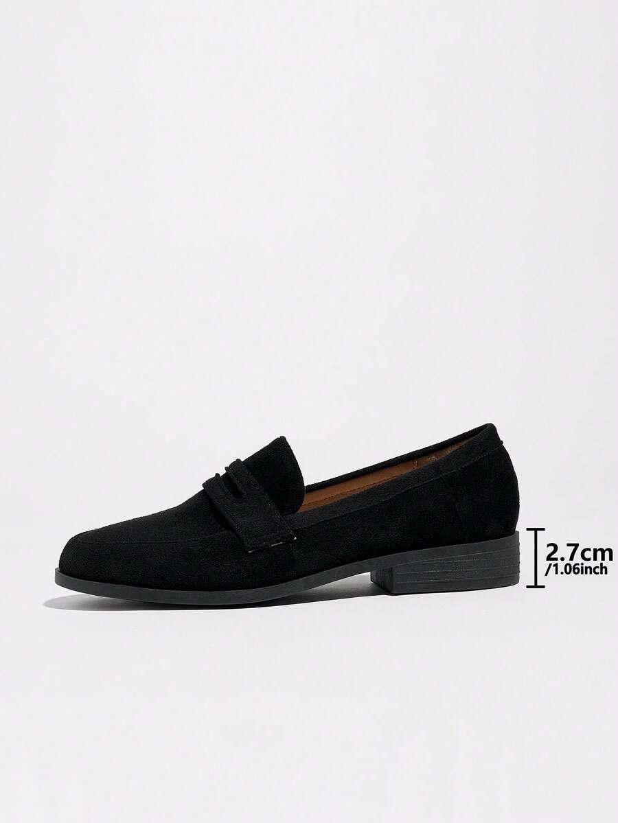 CZARNE MOKASYNY CASUAL