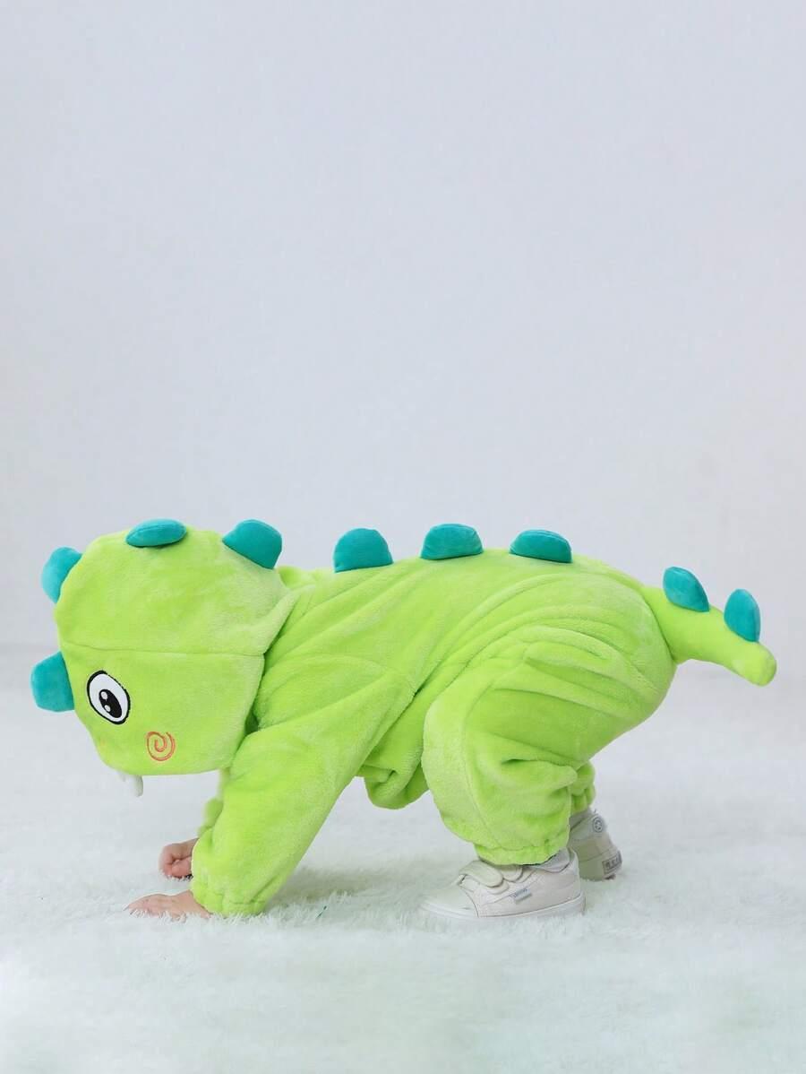 zielony kombinezon dinozaur