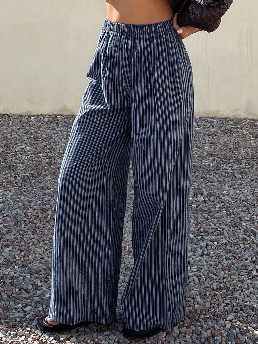 NIEBIESKIE SPODNIE CASUAL