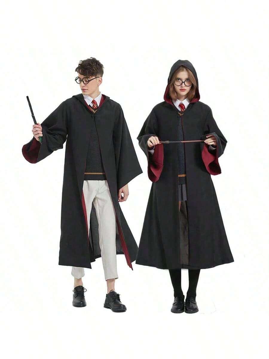 przebranie kostium narzutka z kapturem Halloween