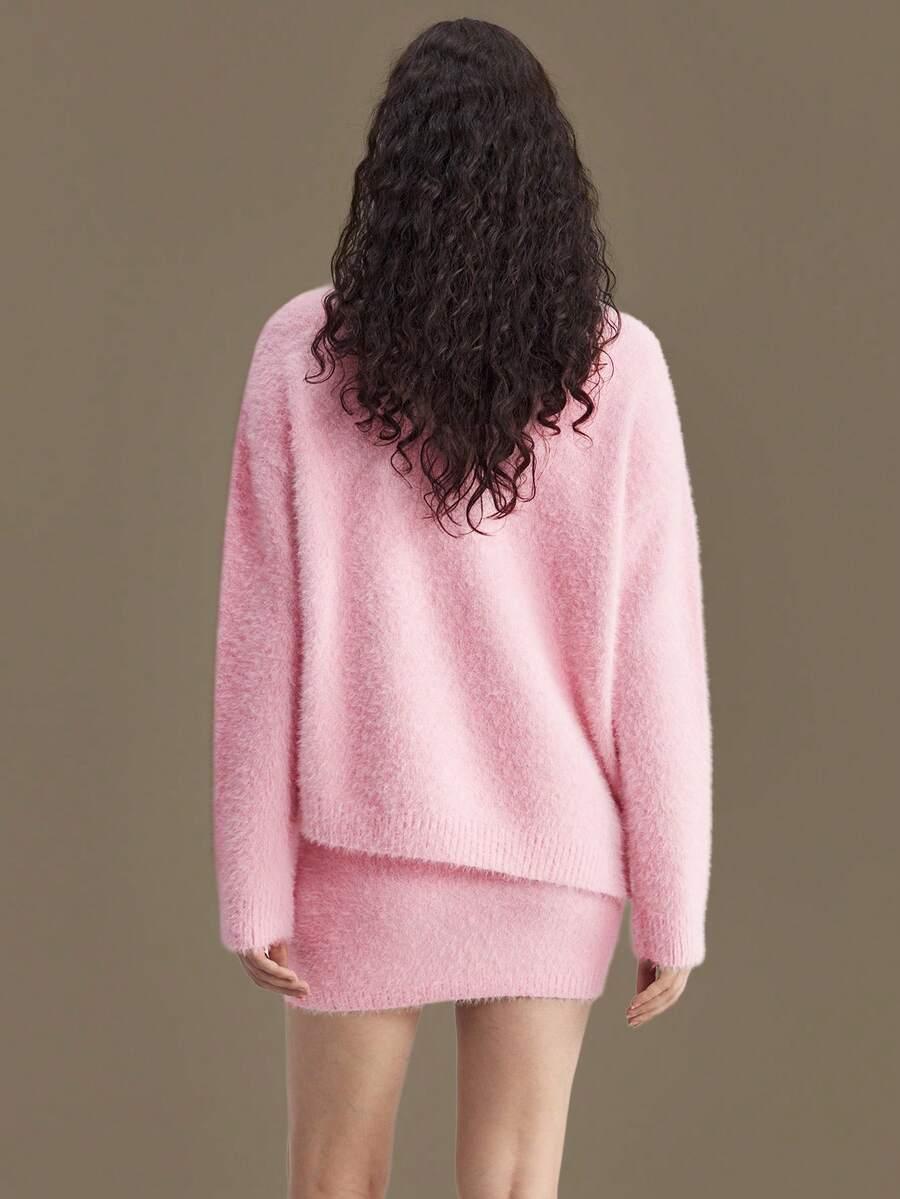 sweter spódnica komplet