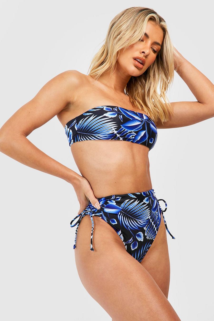 DÓŁ OD BIKINI WYSOKI STAN PRINT