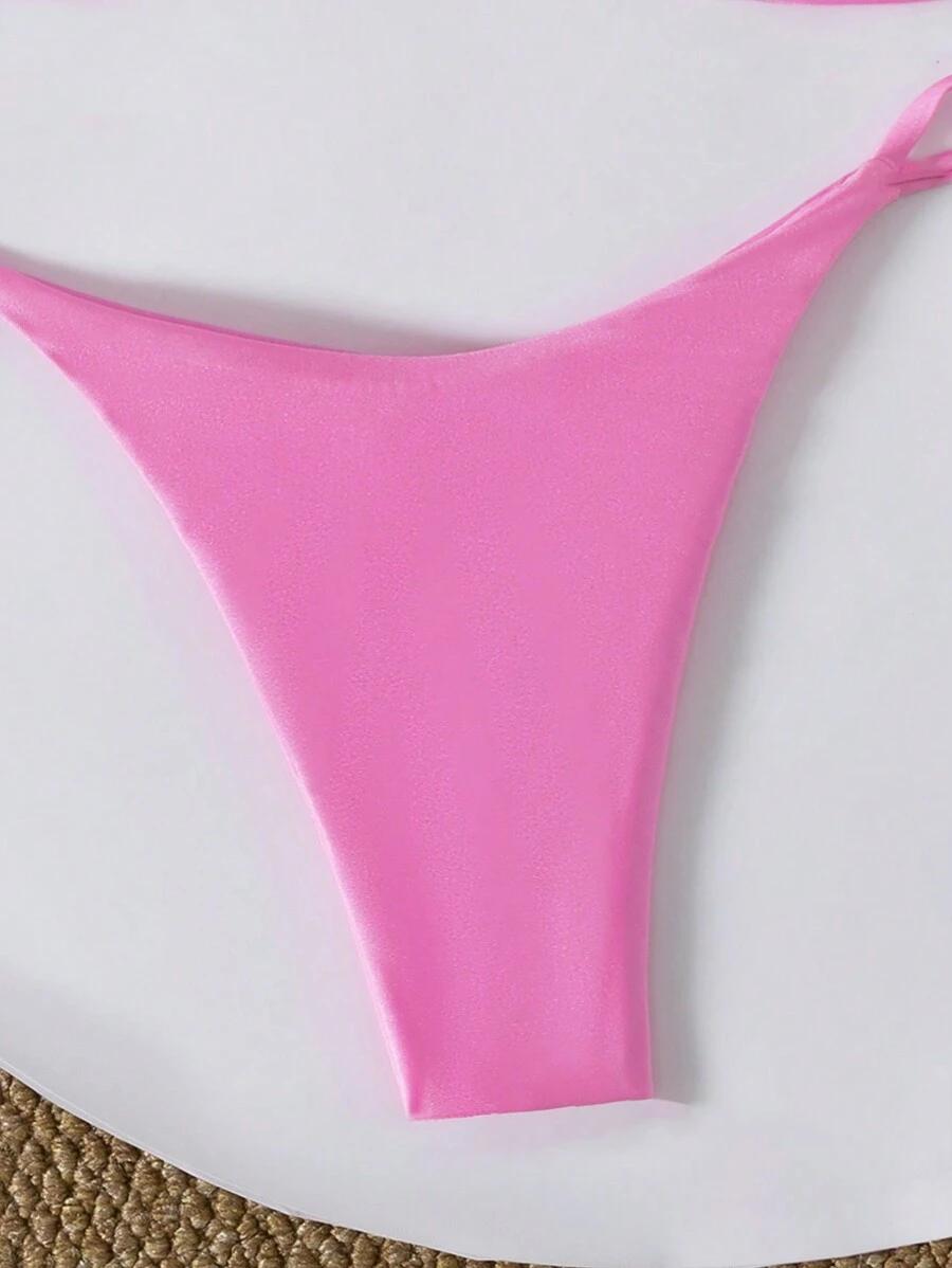 różowa góra od bikini 