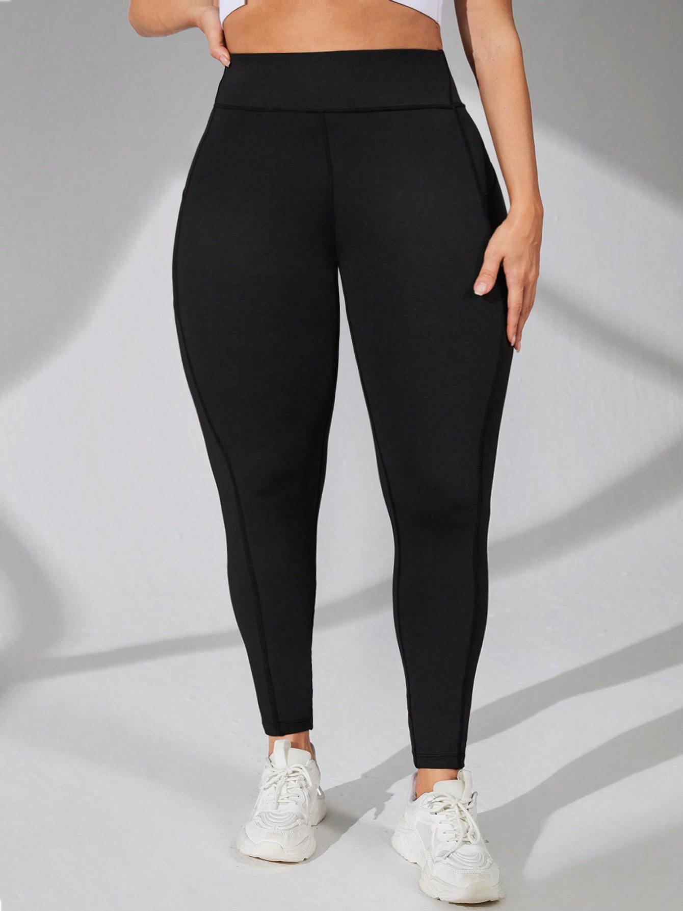czarne legginsy wysoki stan 