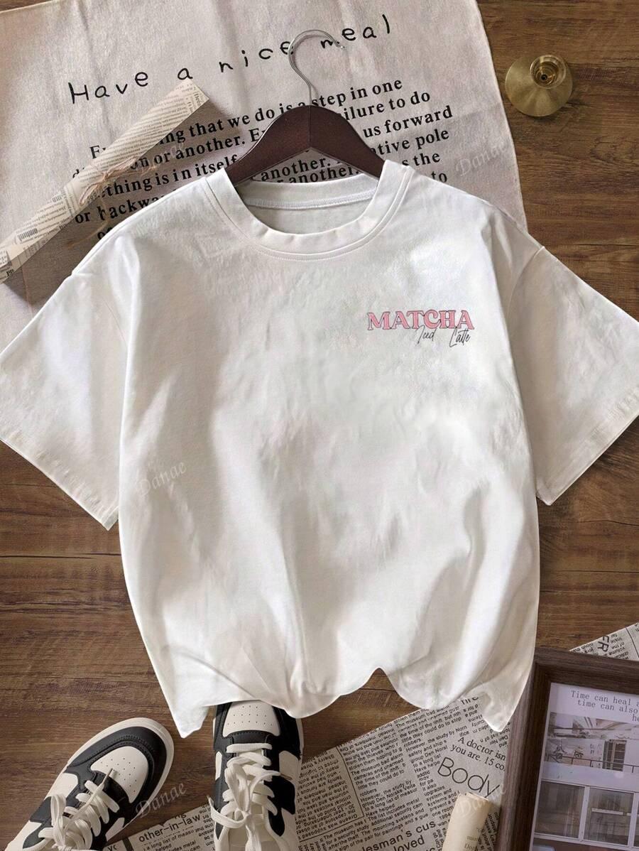 T-SHIRT Z NADRUKIEM