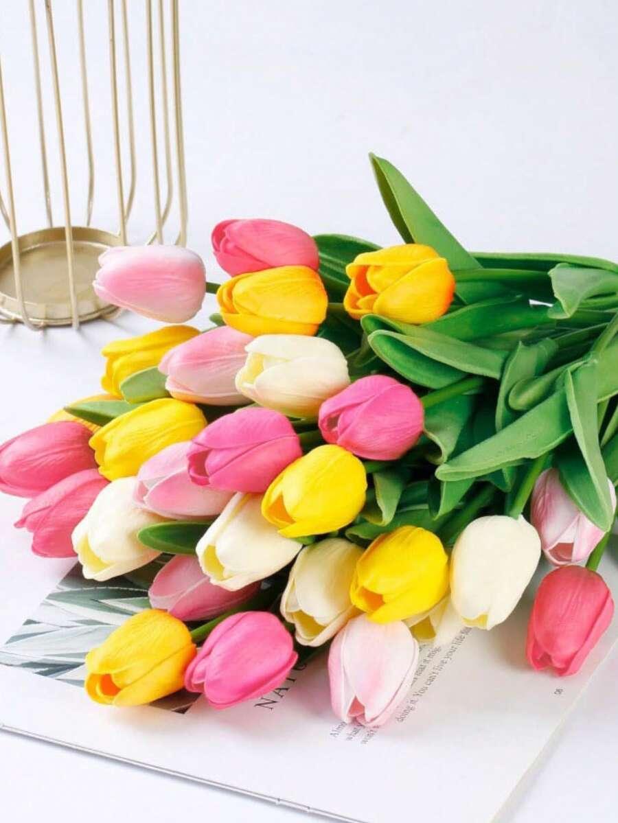 SZTUCZNE TULIPANY 7-SZT