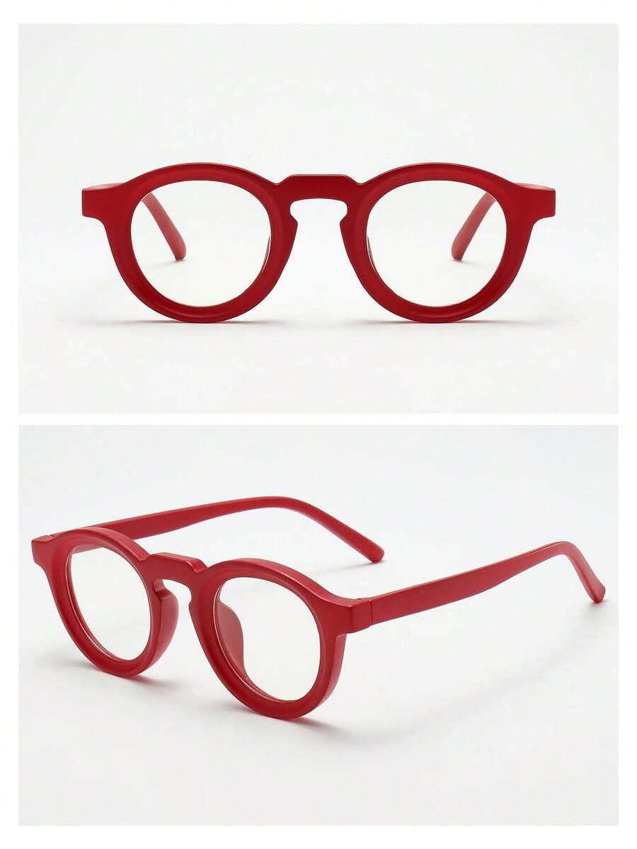 czerwone okulary zerówki