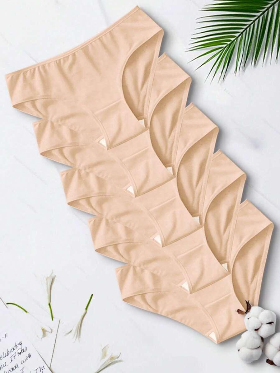beżowe majtki 5-pack 