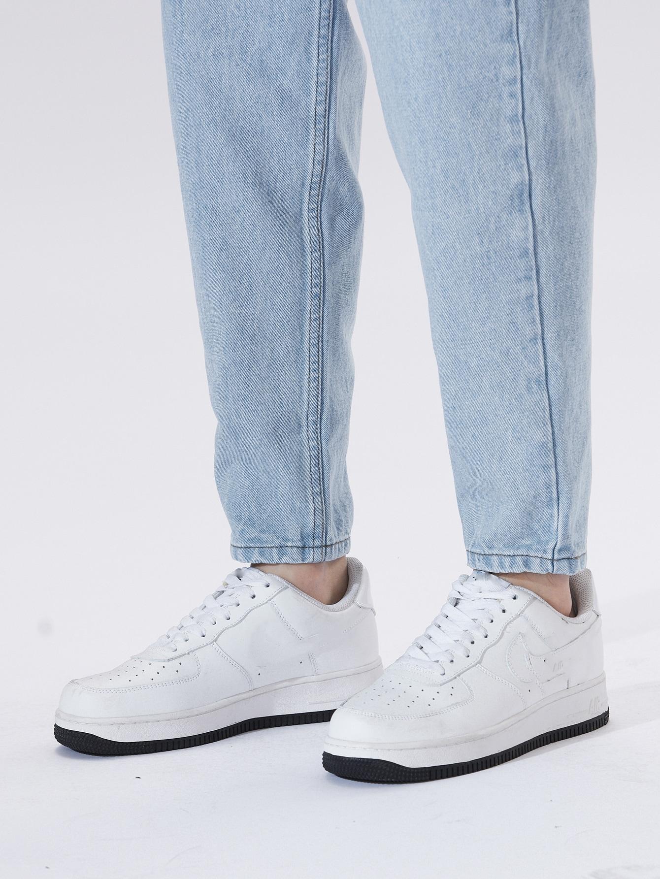 NIEBIESKIE SPODNIE JEANS