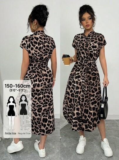 MAXI SUKIENKA ANIMAL PRINT