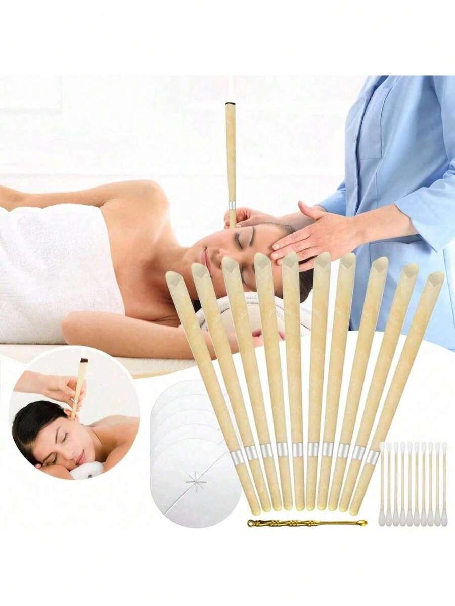 świeca do oczyszczania uszu 10 sztuk