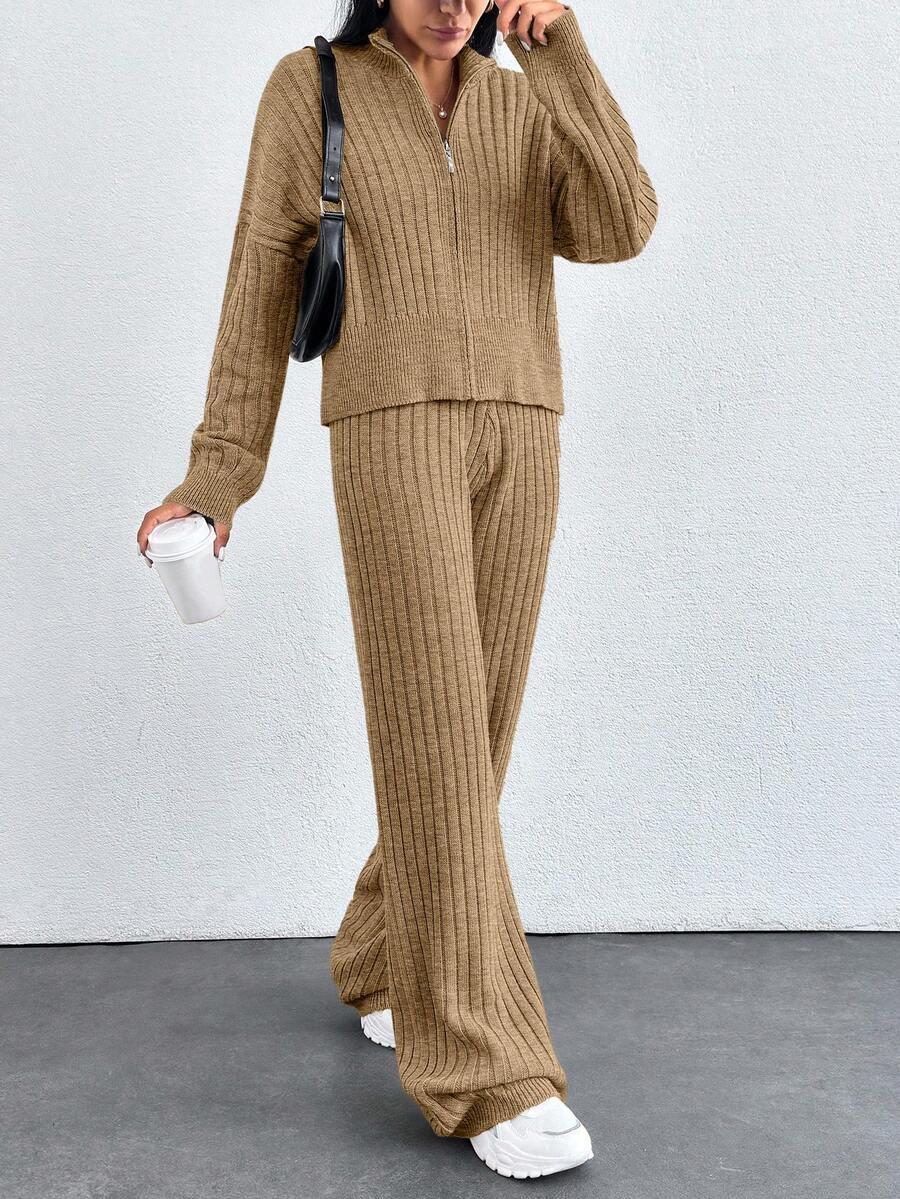 sweter spodnie komplet