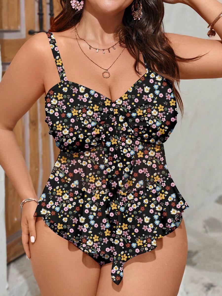 DWUCZĘŚCIOWY STRÓJ KĄPIELOWY TANKINI