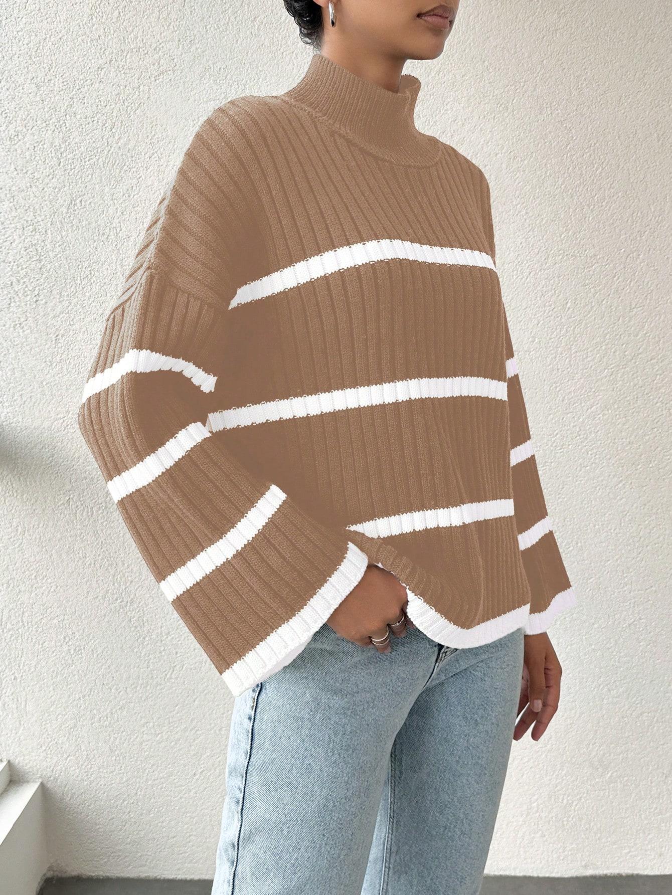 SWETER W PASKI Z GOLFEM 