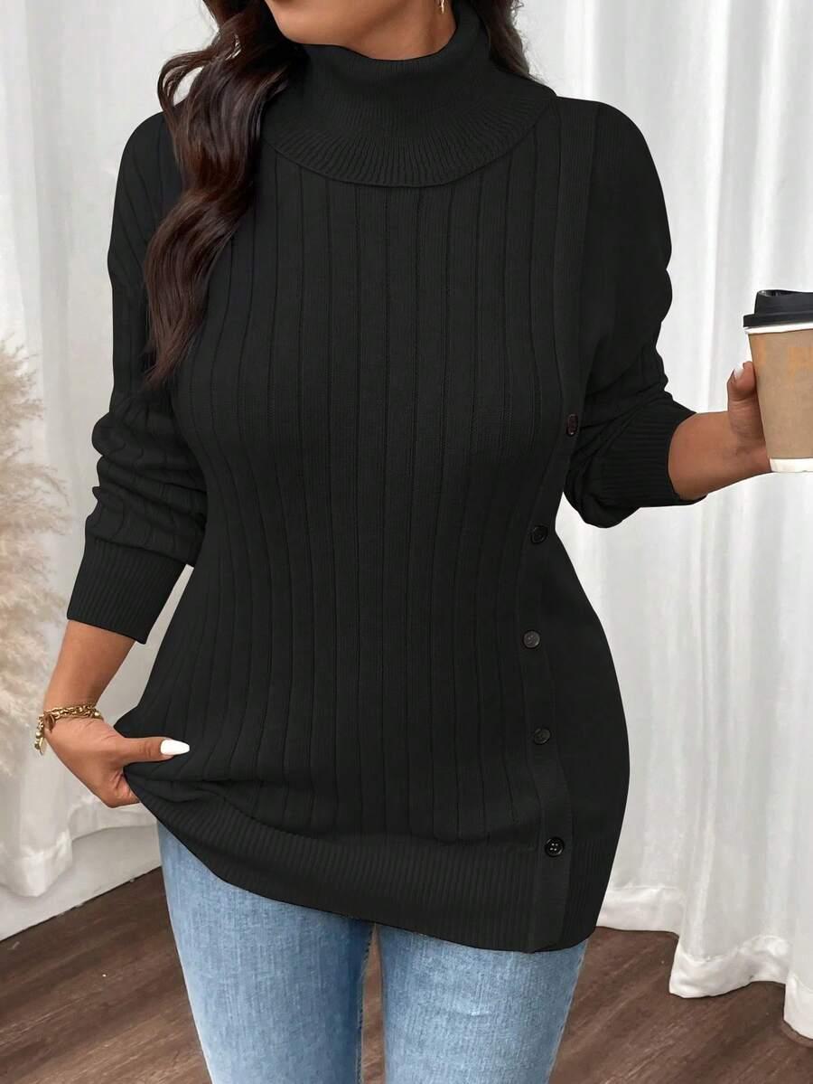 CZARNY SWETER GOLF