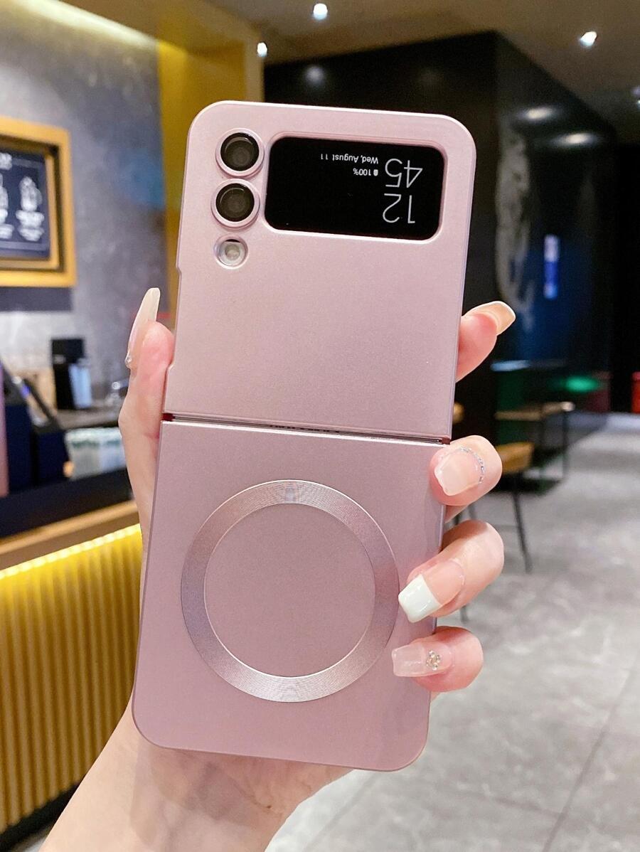 różowe magnetyczne etui na telefon 