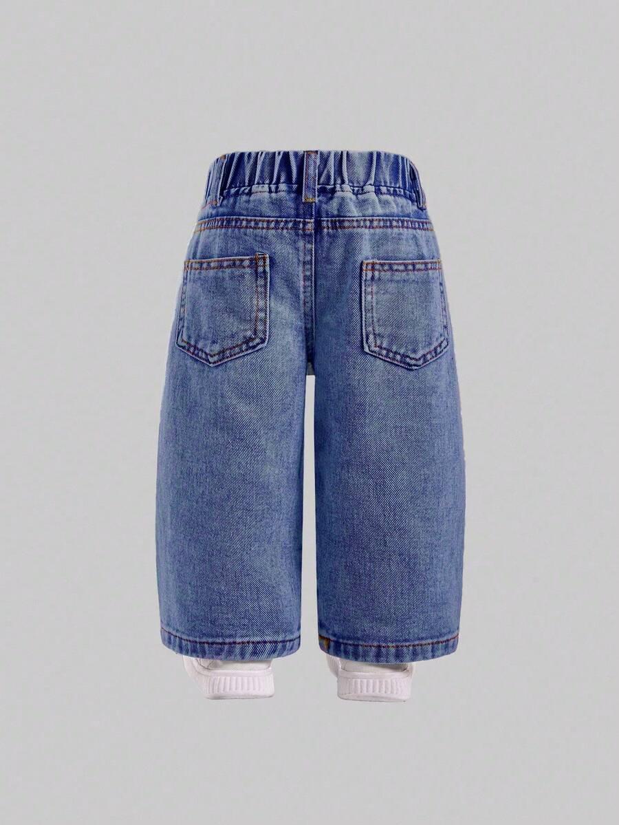 spodnie jeans zdobienie