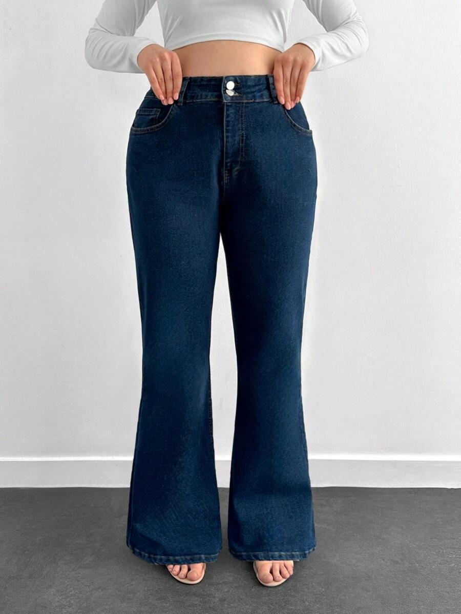 NIEBIESKIE SPODNIE JEANS 