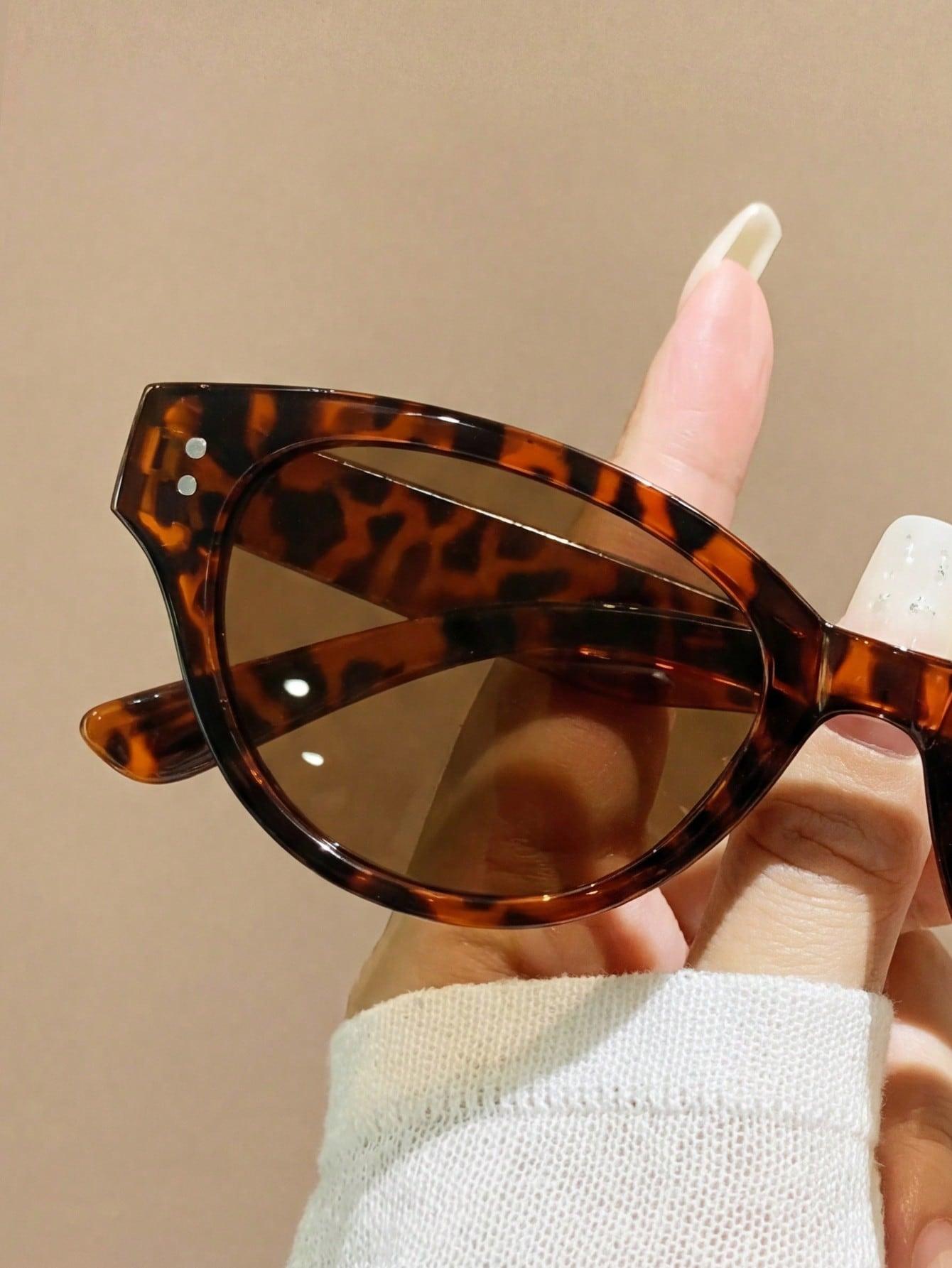 okulary przeciwsłoneczne animal print 