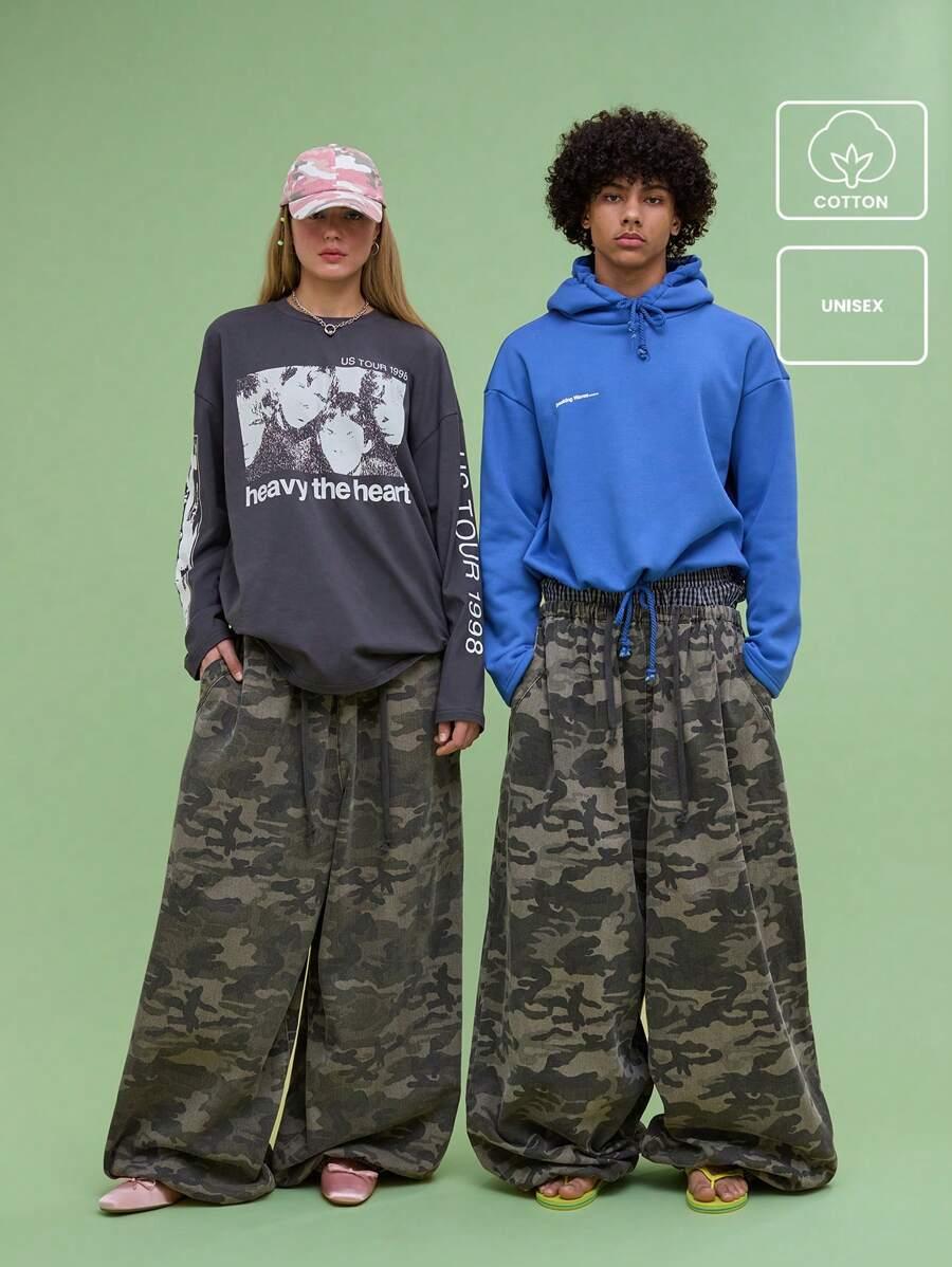 SPODNIE VINTAGE BAGGY BALLOON FIT