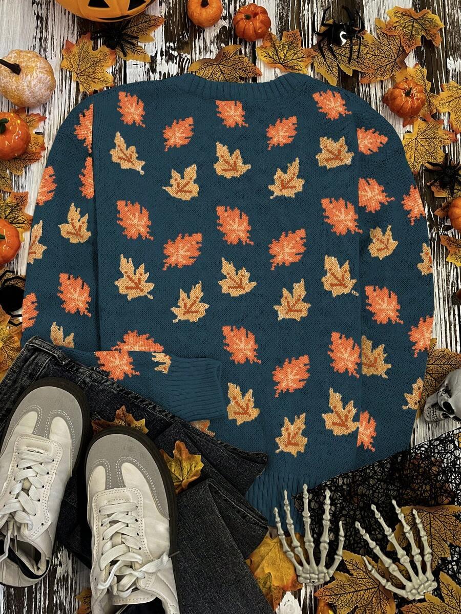 SWETER DAMSKI OKRĄGŁY DEKOLT 