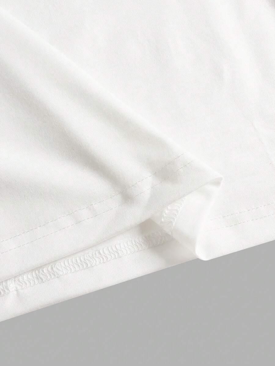 T-SHIRT OKRĄGŁY DEKOLT
