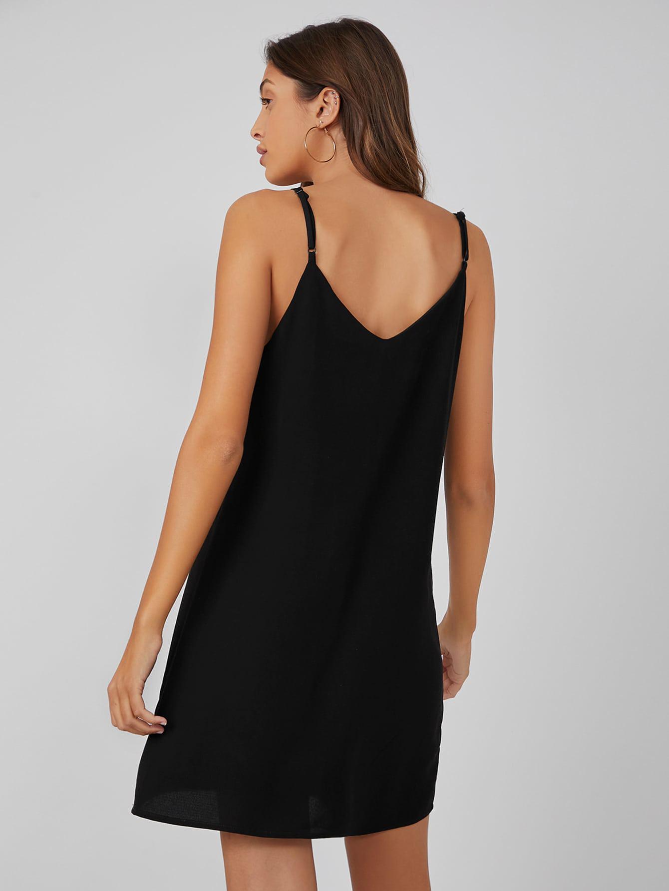 PROSTA MINI SUKIENKA V-NECK
