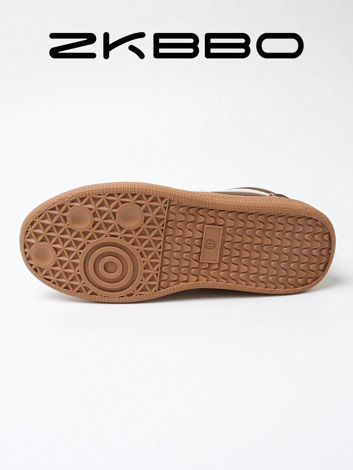 BRĄZOWE BUTY SPORTOWE