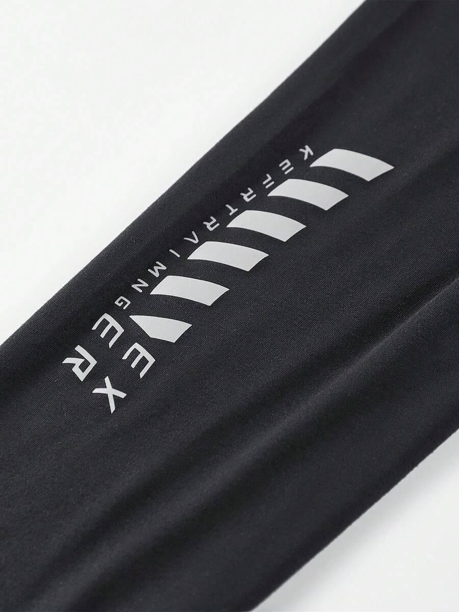 spodnie treningowe 2w1 legginsy krótkie spodenki