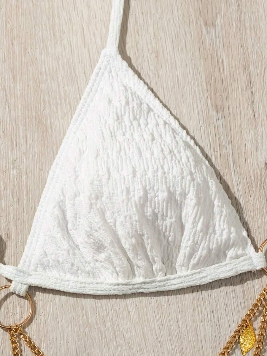 komplet bikini łańcuszek.