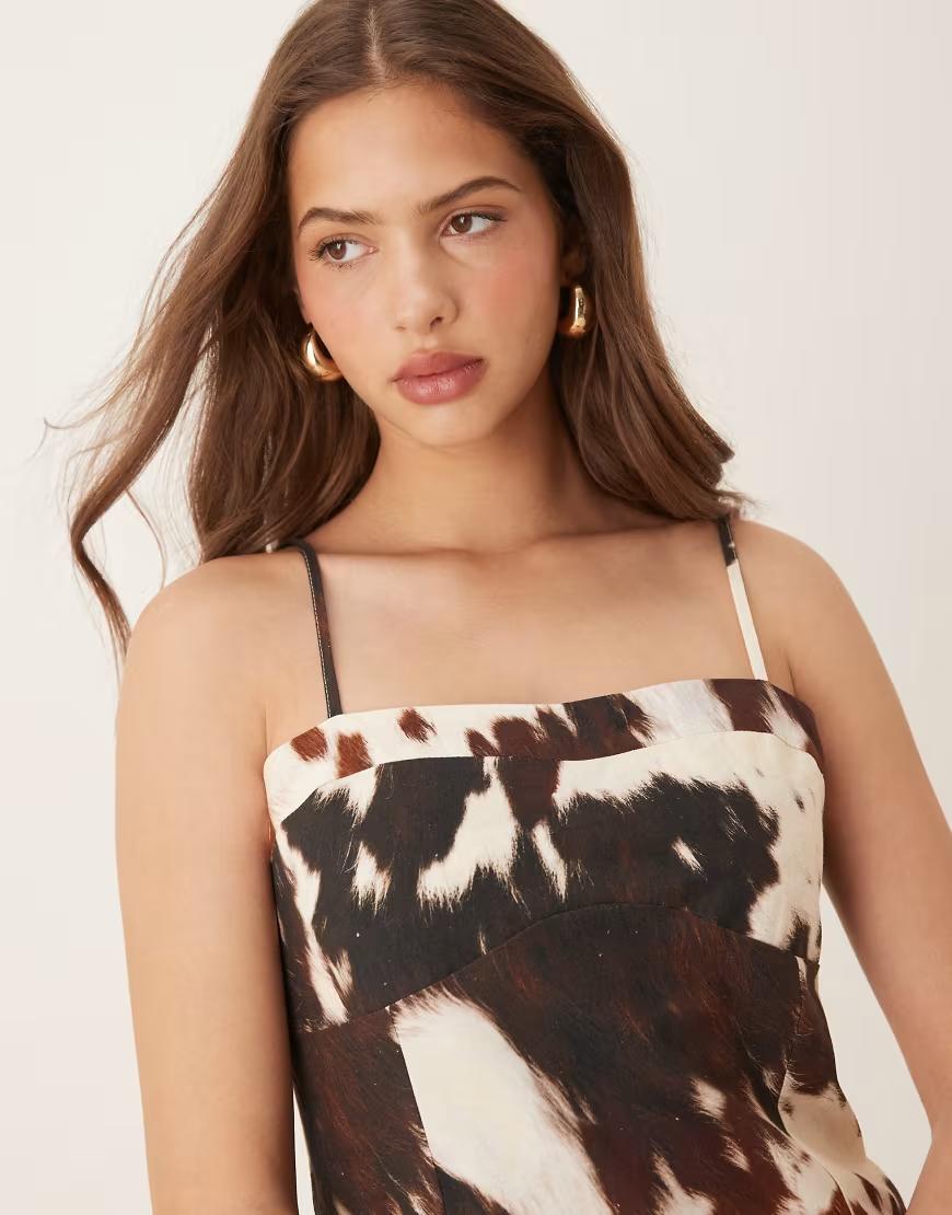 MINI SUKIENKA ANIMAL PRINT 