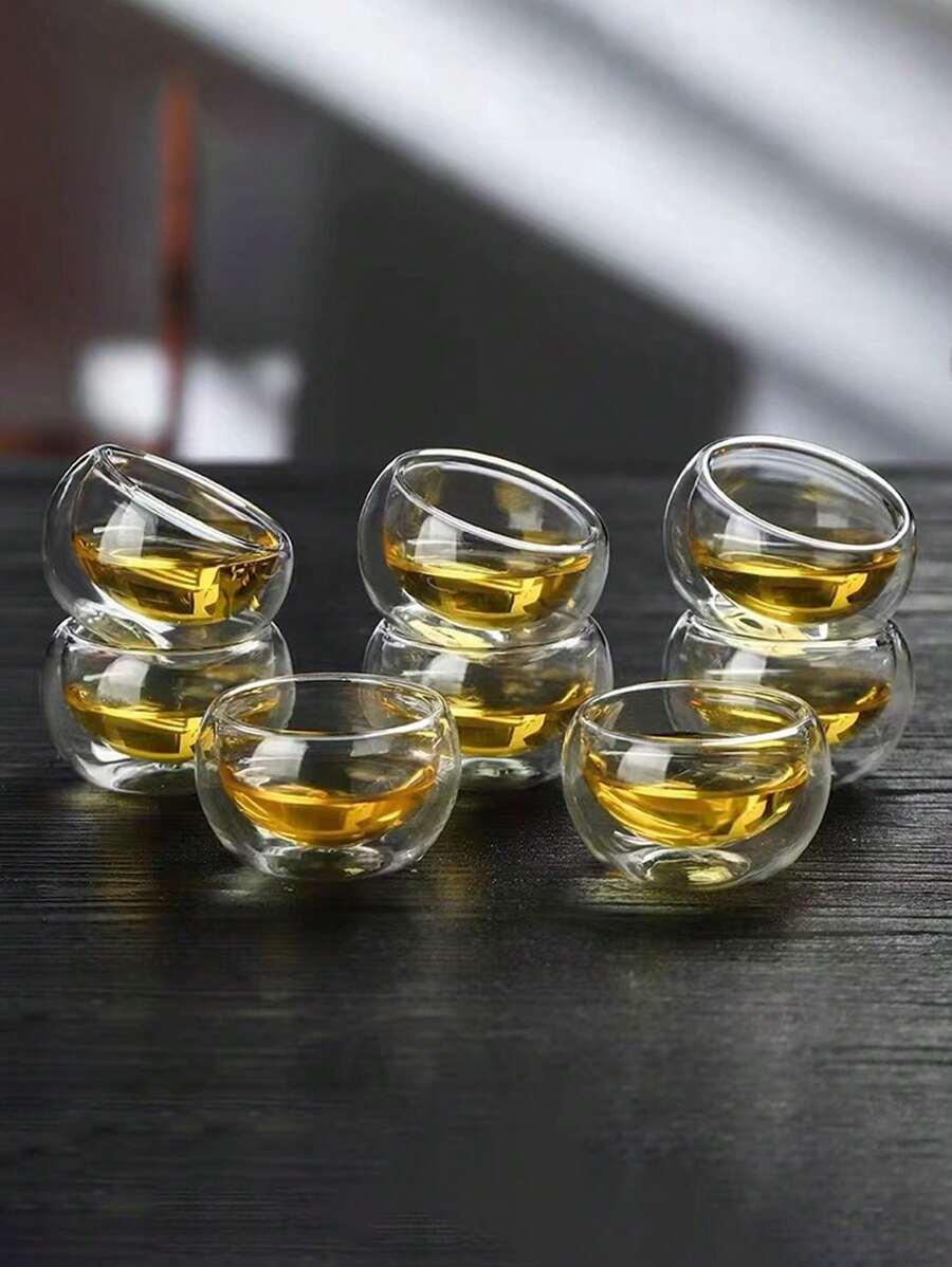 bezbarwne szklanki 6-pack