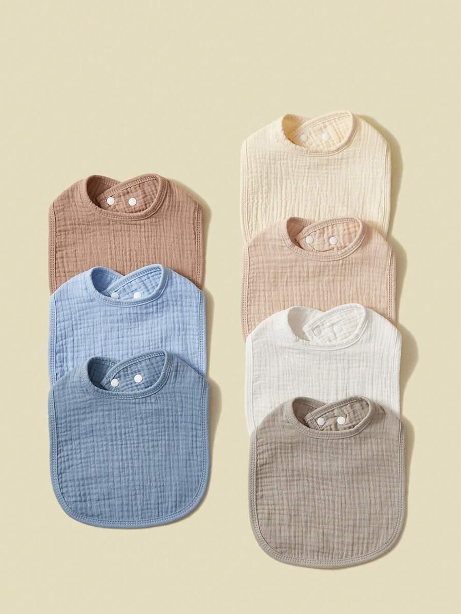 bawełniane śliniaki 7-pack
